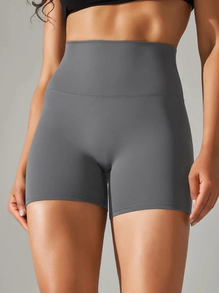 Short de Yoga Taille Haute Extensible et Respirant