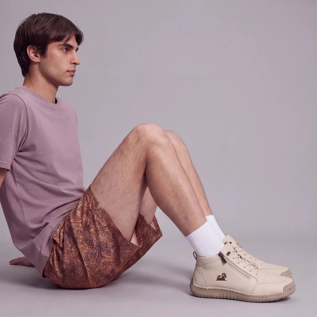 Sneakers Zippées Orthopédiques Confort Quotidien Respirantes